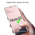 Flexibilní ochrana obrazovky Anti-Peep pro Samsung Note 20